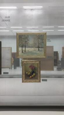Still-life with Apples and a Vase of Flowers