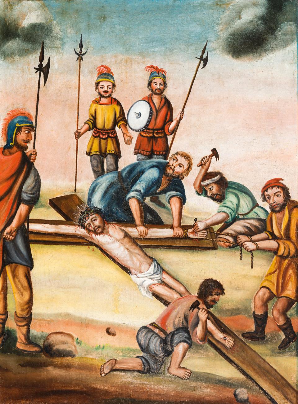 Eleventh Station. Crucifixion of Jesus