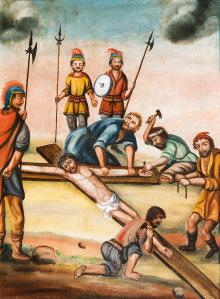 Eleventh Station. Crucifixion of Jesus
