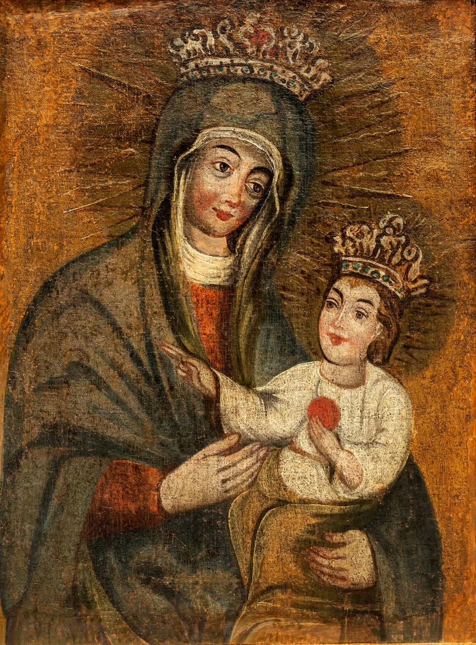 Blessed Virgin Mary and the Infant Jesus
